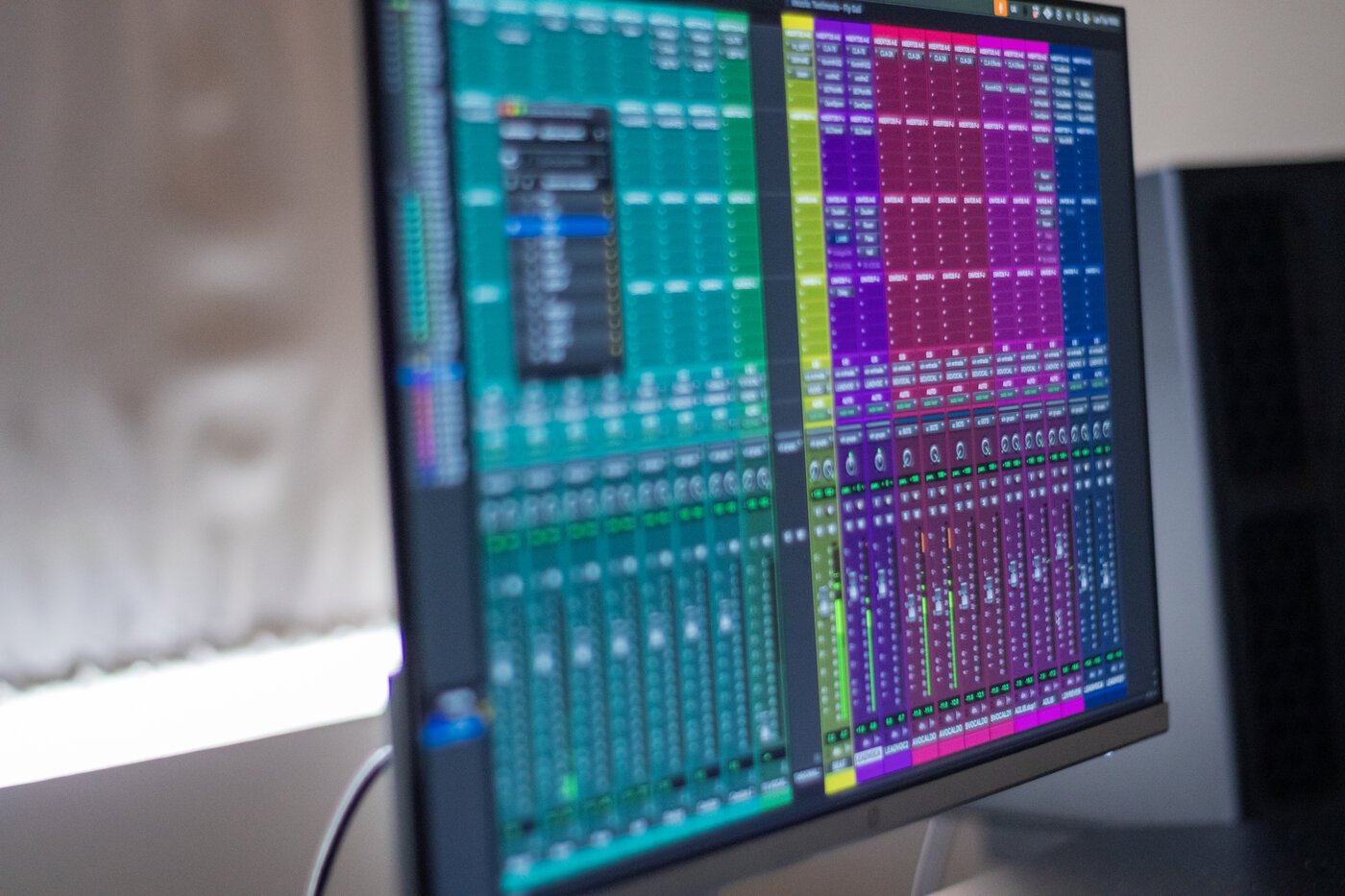 Pro Tools - sesión de mezcla